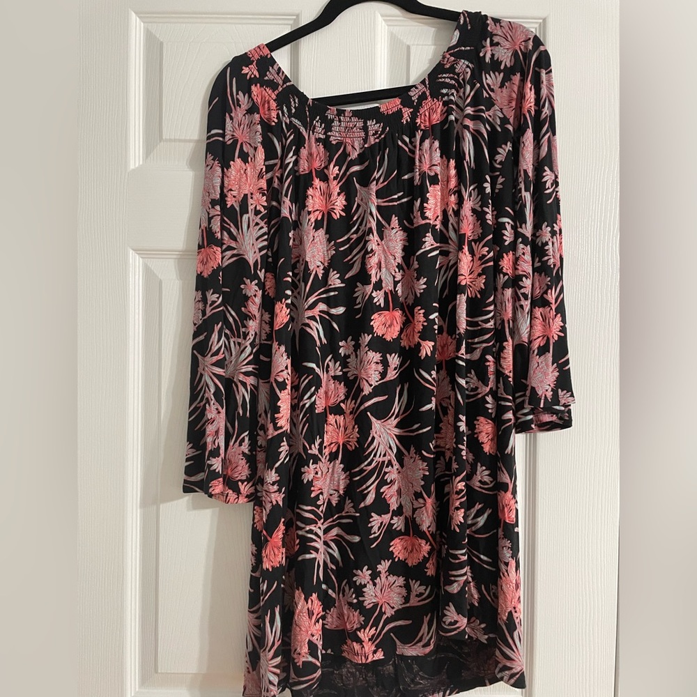 Off the shoulder express dress in medium